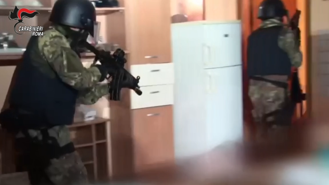 ‘Ndrangheta, operazione dei carabinieri a Roma: 65 arresti – VIDEO