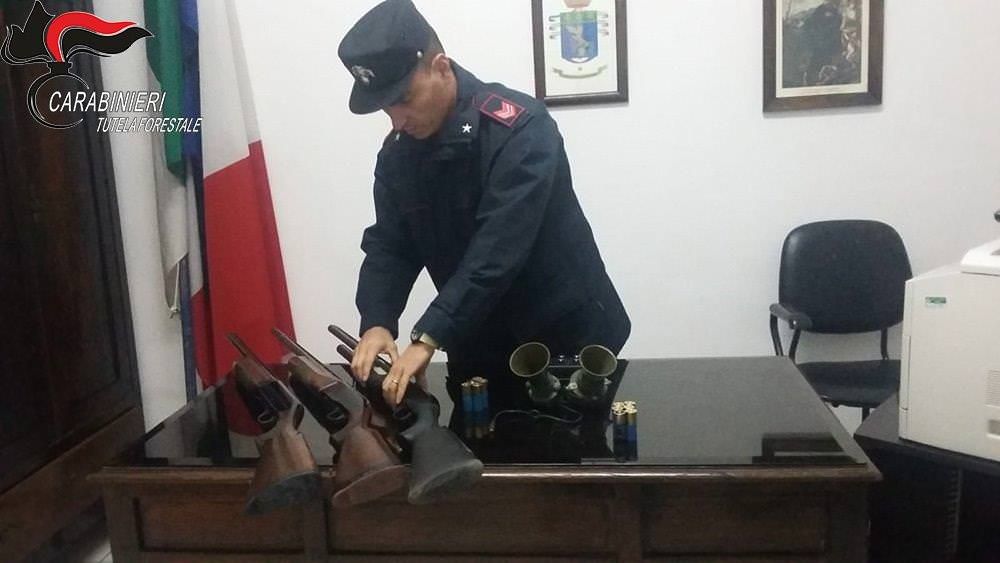 Cassano, tre cacciatori nei guai: denunciati dai carabinieri