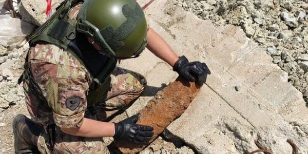 Ordigno bellico tedesco scoperto e fatto brillare nel Cosentino