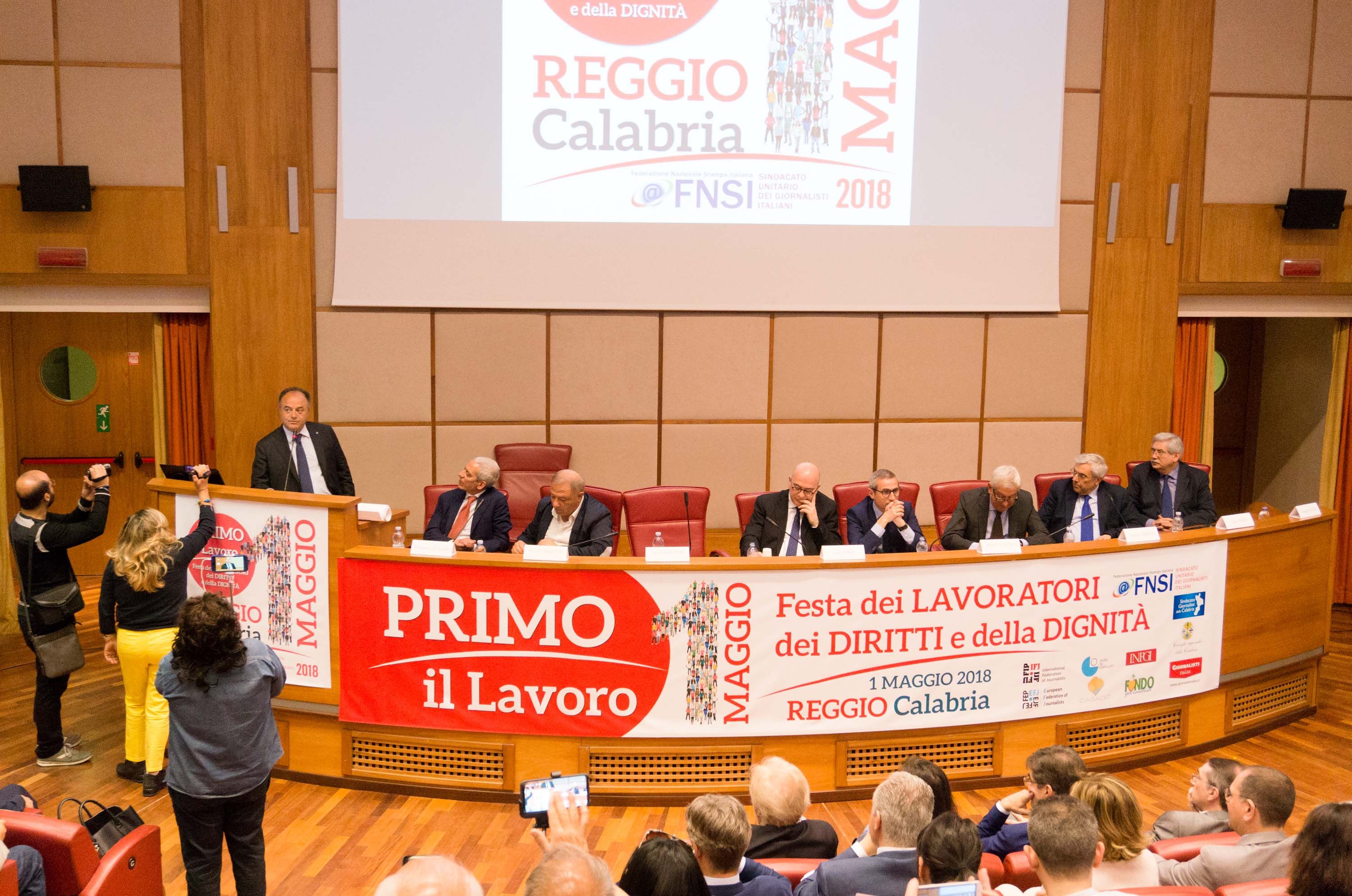 Gratteri ai giornalisti: «Siate coraggiosi»