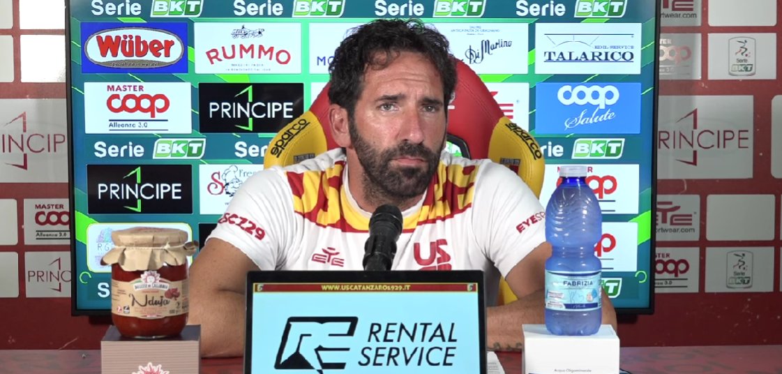 Caserta: «Basta paragoni con il passato, questo è un altro Catanzaro»