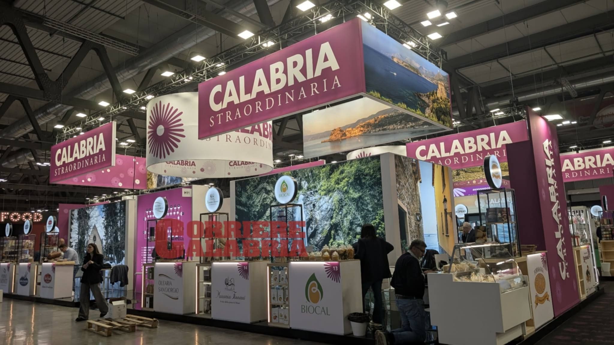 La Calabria a Tuttofood, ecco lo stand – FOTO E PROGRAMMA