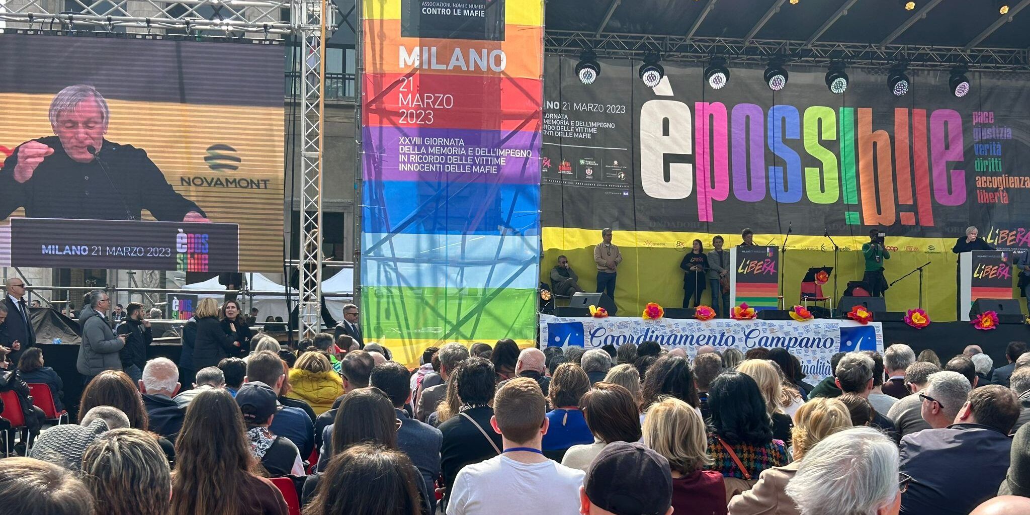 Il grido di don Ciotti a Milano: «C’è un patto tra mafia ed élite di potere» – VIDEO