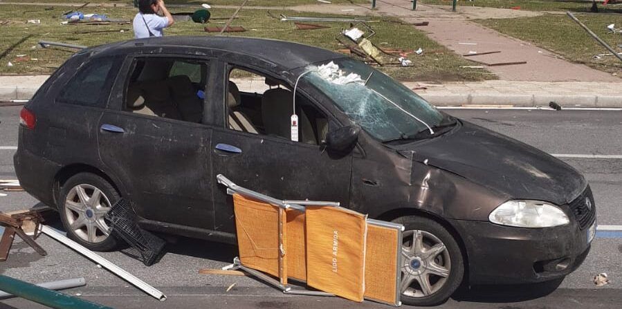 Tromba d’aria a Tortora, il Comune chiede lo stato di calamità naturale – VIDEO