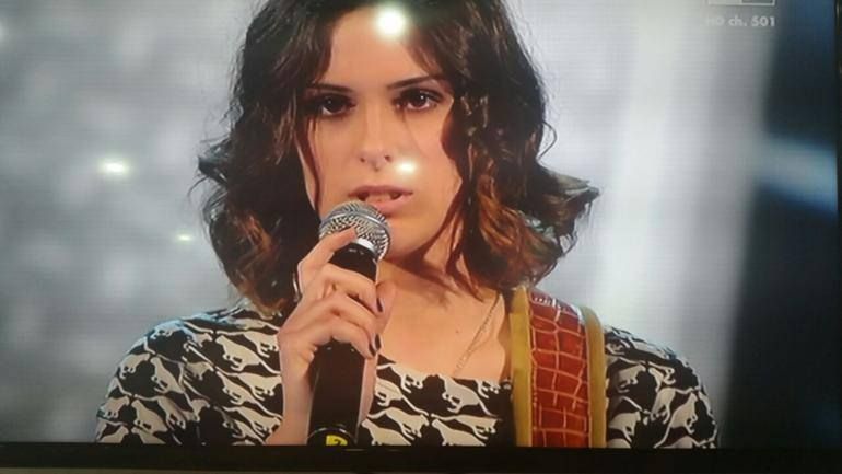 Alessia Labate strega "The Voice"