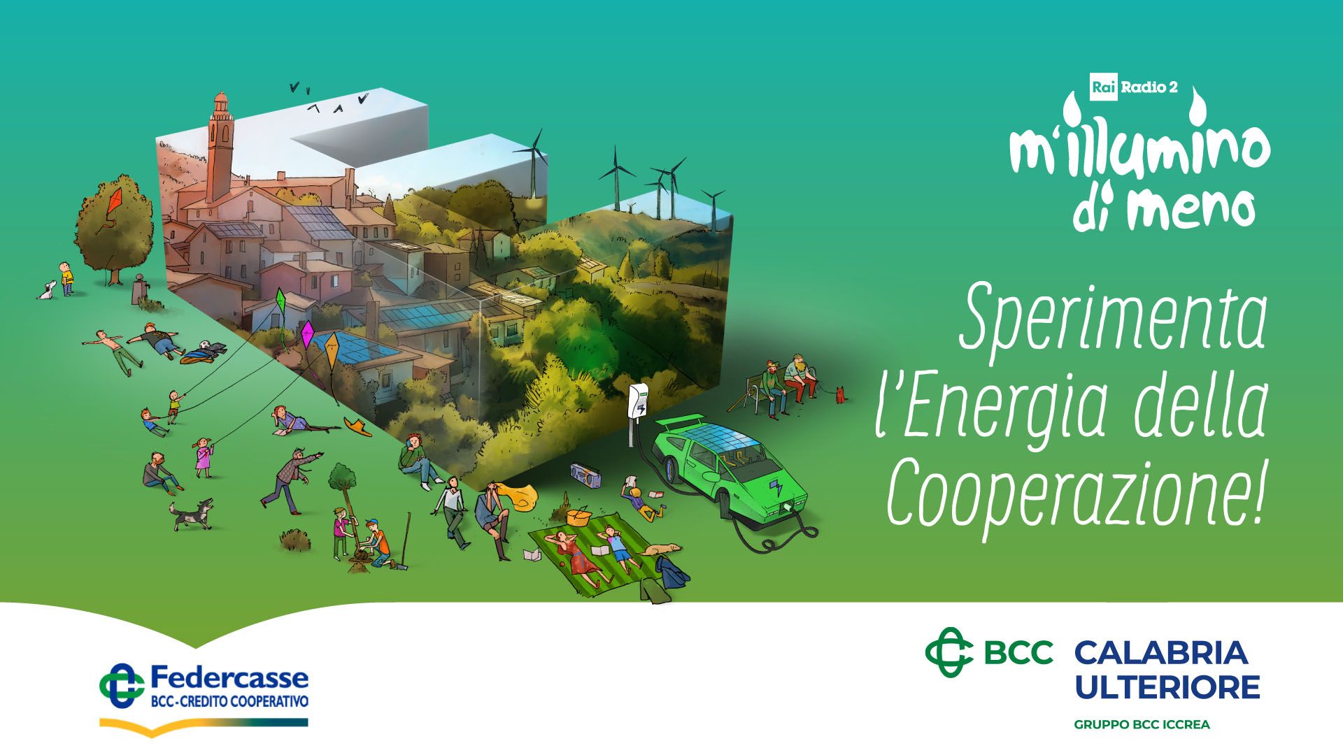 La BCC della Calabria Ulteriore aderisce a M’illumino di meno 2026: “Sperimenta l’energia della cooperazione!”