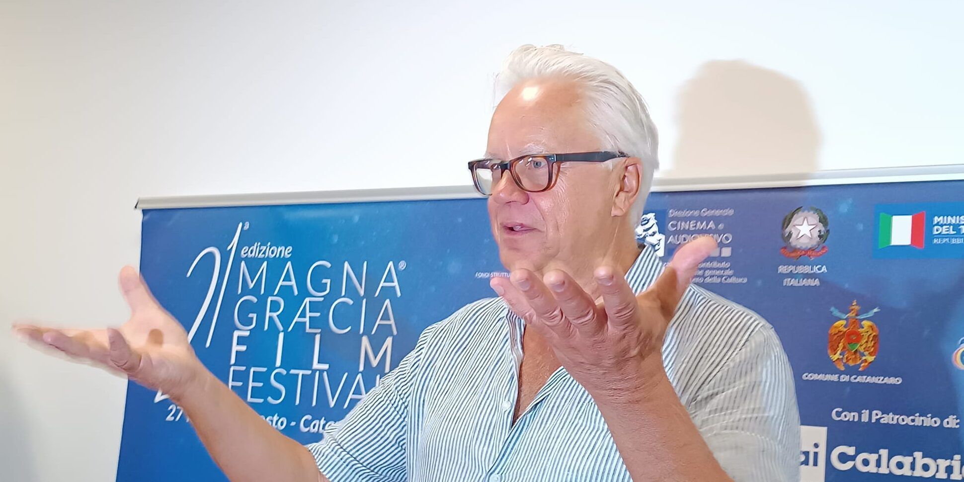 Tim Robbins al Mgff: «La Calabria è bellissima, in ogni regione trovo un’Italia diversa»