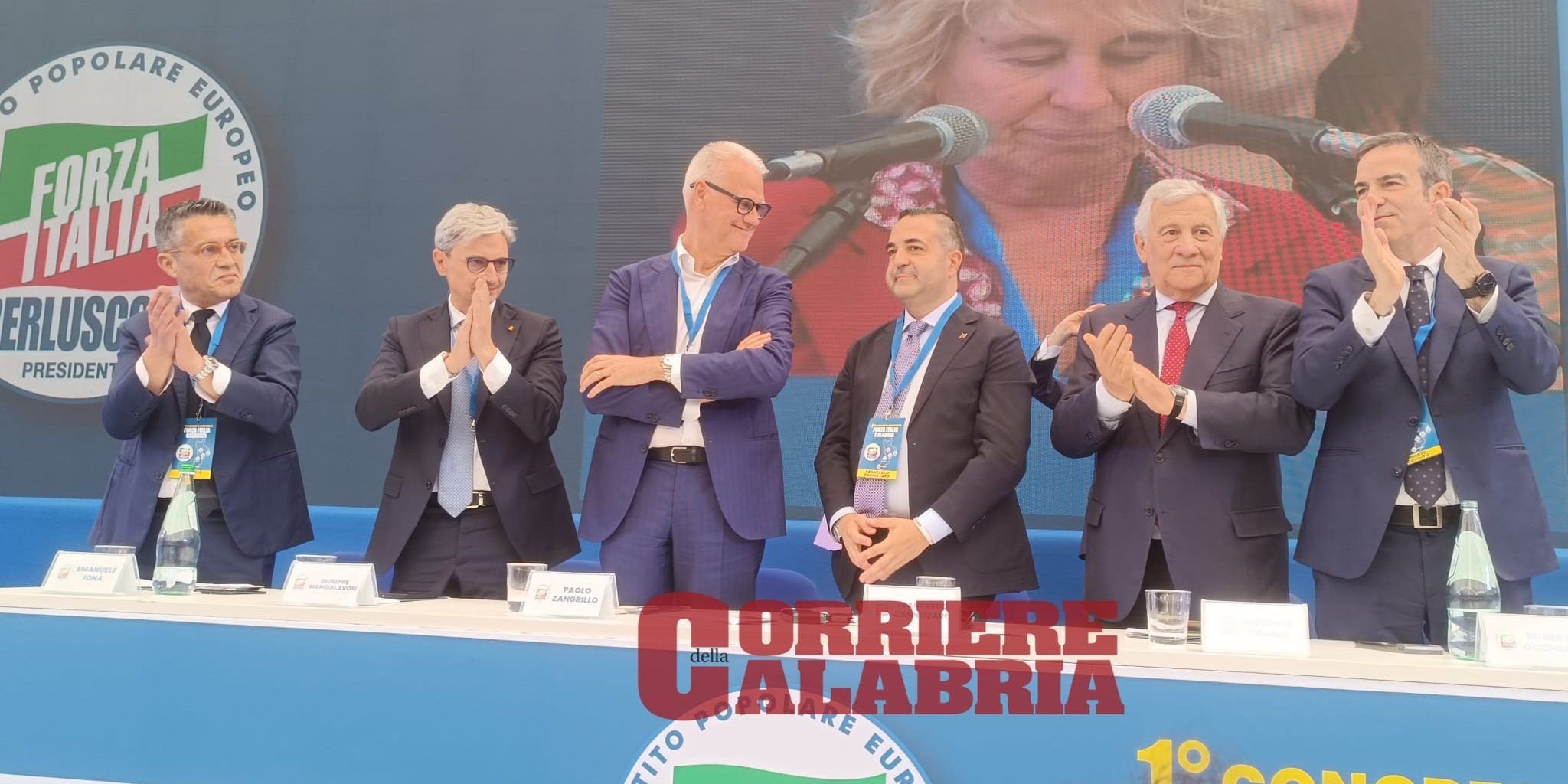 Forza Italia Calabria, acclamazione per il bis di Cannizzaro: «Con me una grande squadra»