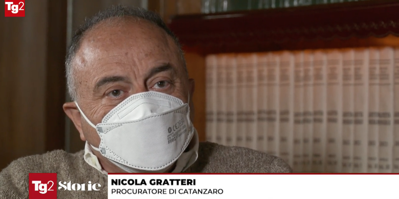 Gratteri al “Tg2 Storie”: la «pressione dei centri di potere» e il «dialogo con la morte di un uomo fortunato»