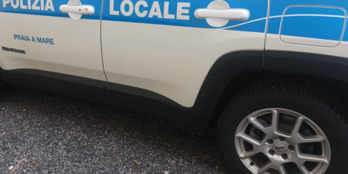 gomme tagliate polizia
