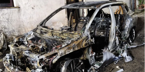 incendio auto bisignano balestrieri