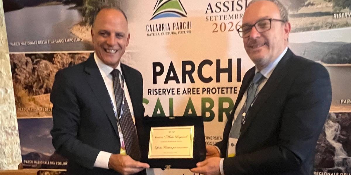 World Tourism Event, la Calabria dei parchi protagonista ad Assisi: premiata la GreenWay silana