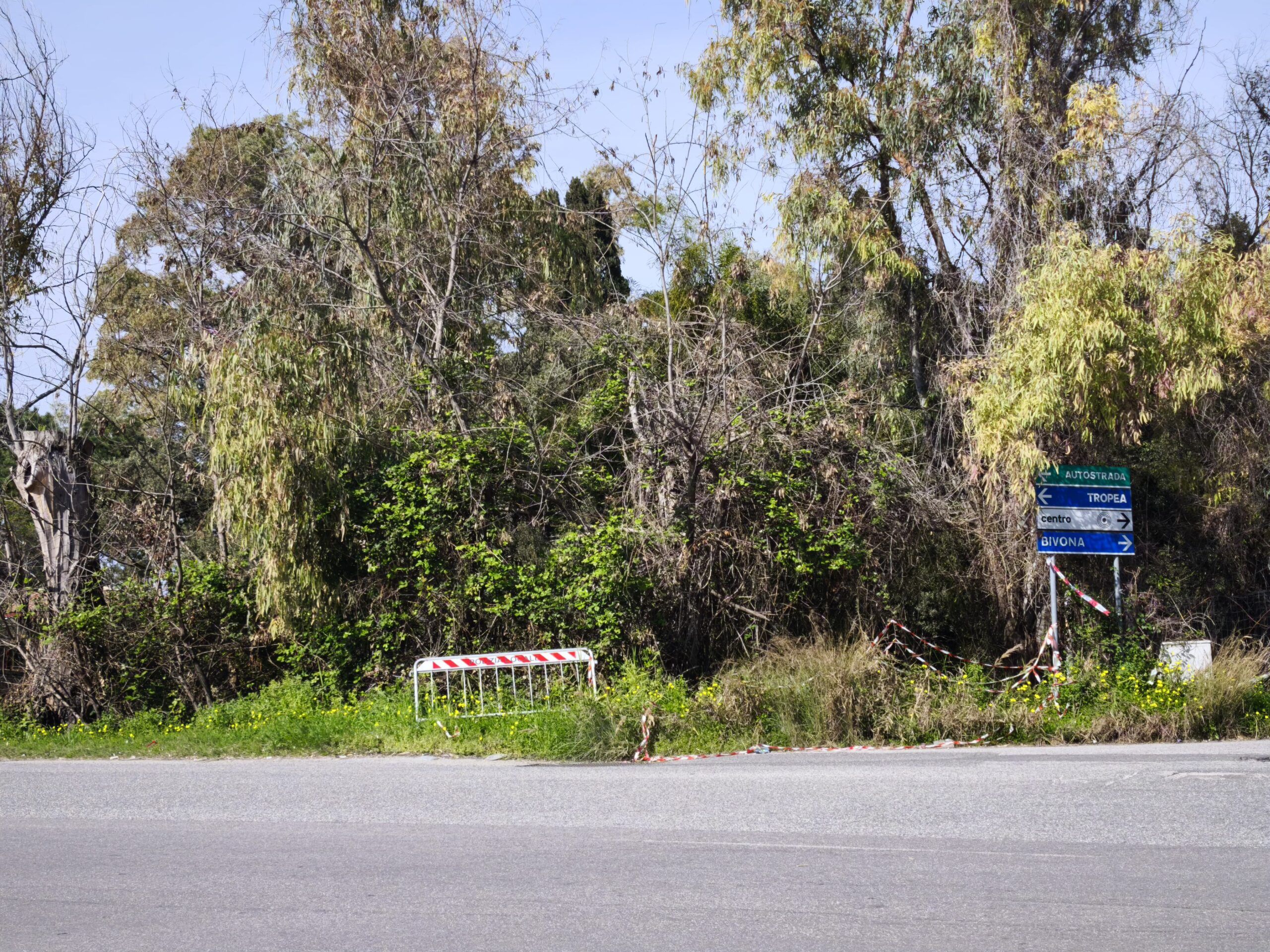 L’ex statale 522 a Vibo Marina, il tratto di strada “conteso” e abbandonato all’incuria – FOTO