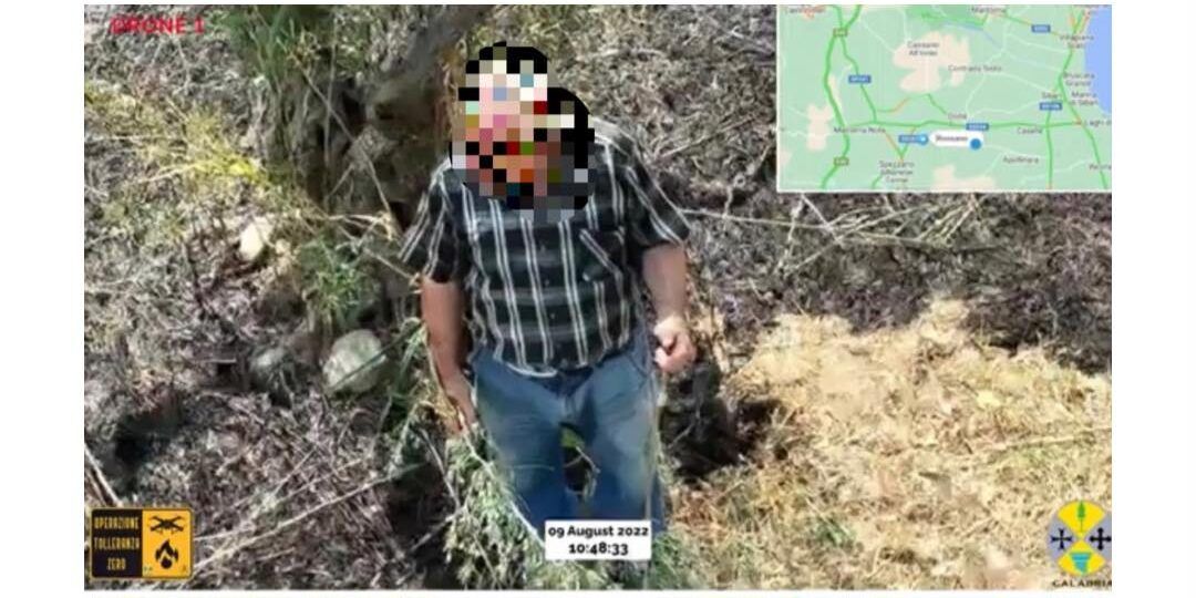 Un nuovo presunto piromane identificato (e pubblicato da Occhiuto sui social) – VIDEO