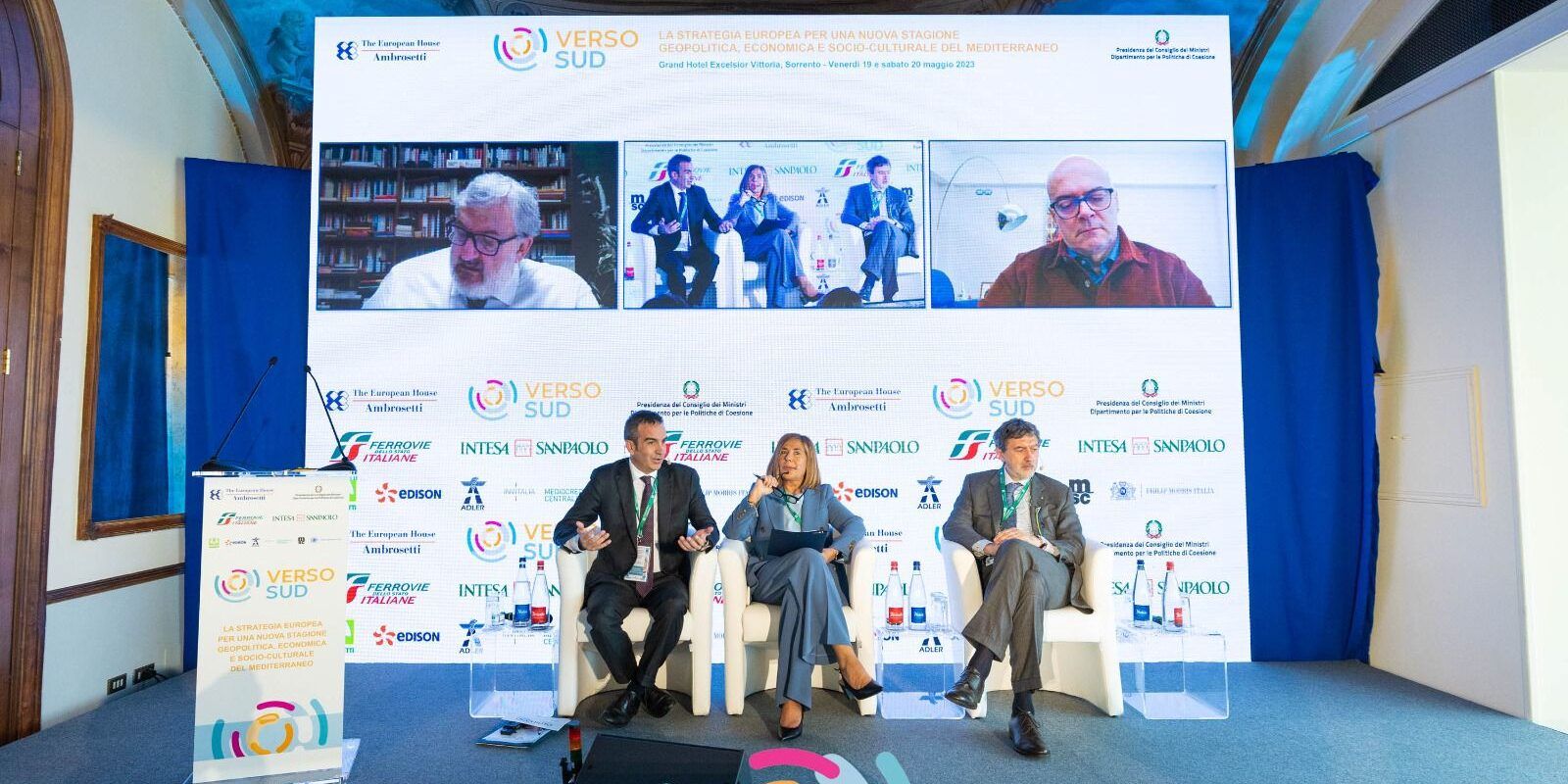 Occhiuto: «Il Sud può diventare l’hub dell’Europa sul Mediterraneo, in Calabria il primo porto d’Italia»