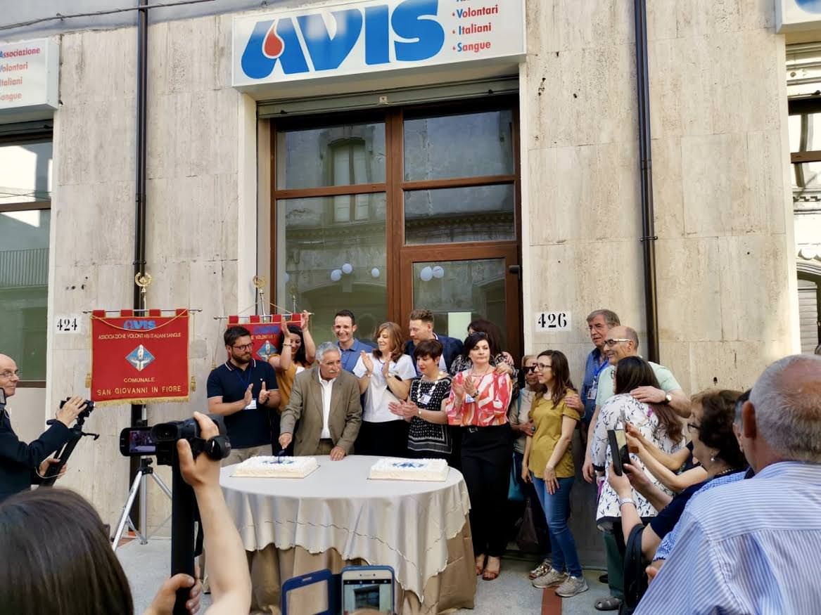 Inaugurata la nuova sede Avis di San Giovanni in Fiore