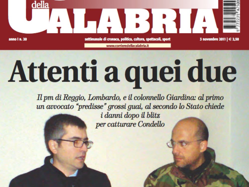 Risarcimento danni dopo la cattura di Condello, interrogazione di Angela Napoli