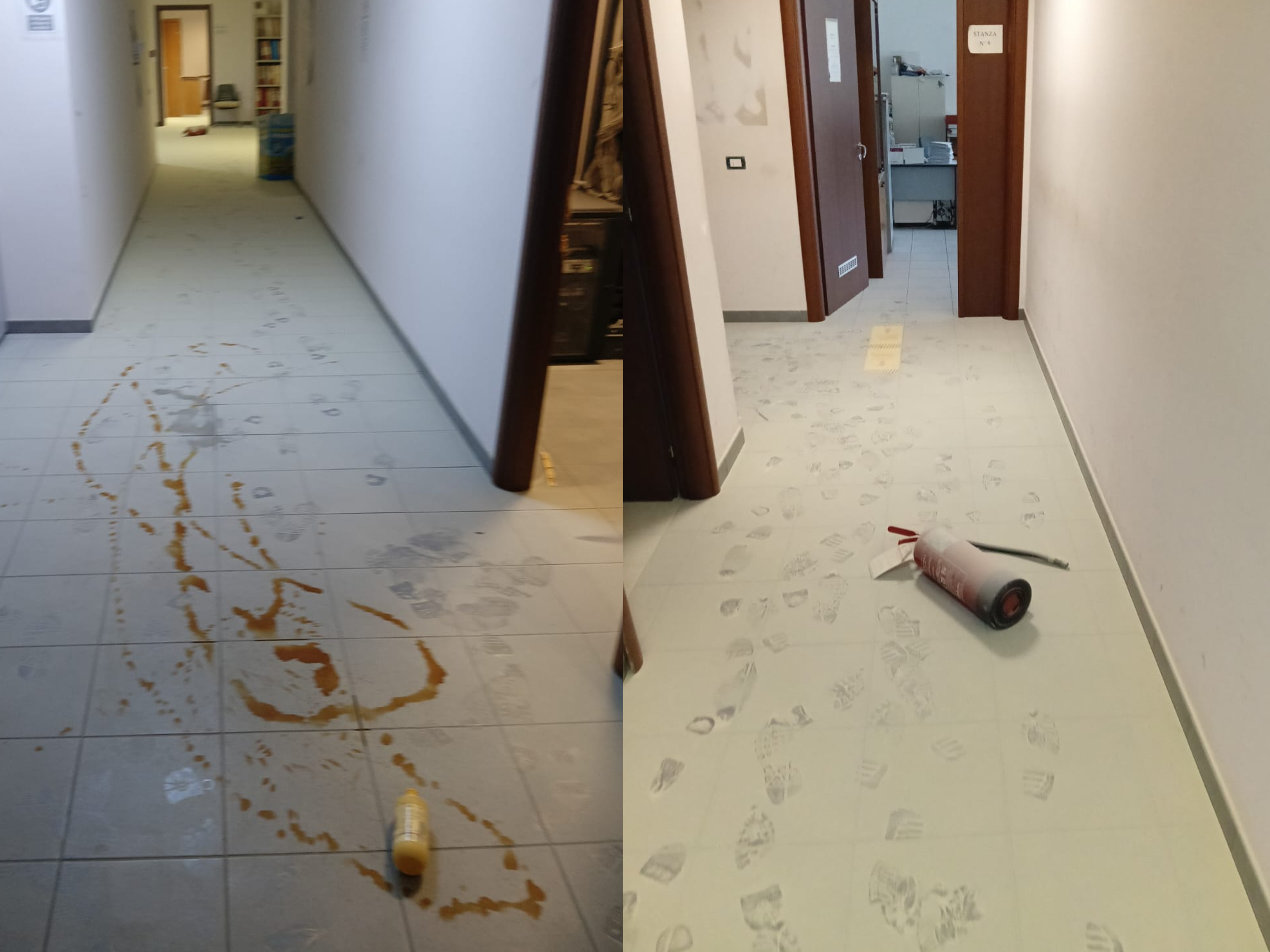 Atti vandalici al Comune di Cosenza, chiusi gli uffici