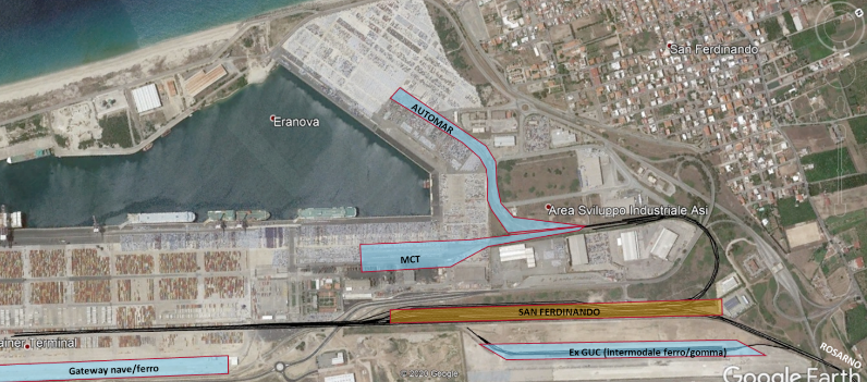 Istituito il comprensorio ferroviario del porto di Gioia Tauro
