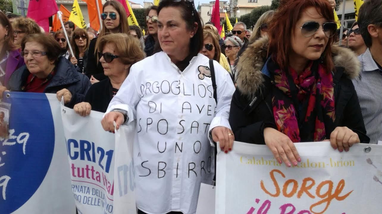 La vedova del brigadiere Marino: «A Locri per rabbia e per orgoglio»