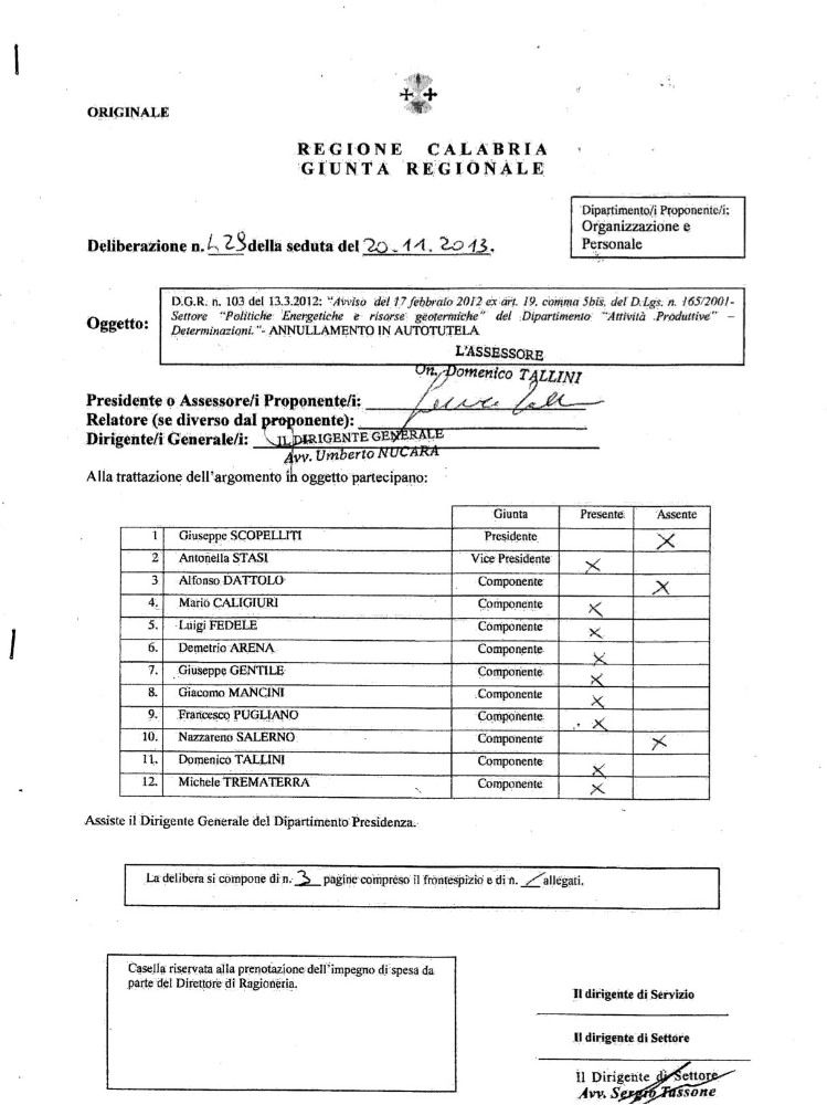 Non aveva i titoli, revocato l`incarico a Prampolini