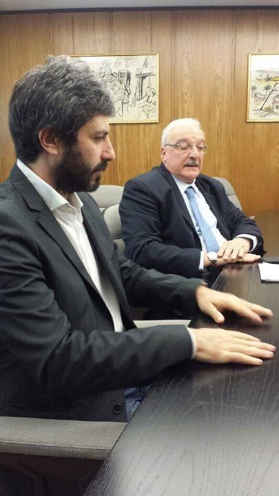 Visita di Fico e Nesci alla Rai Calabria