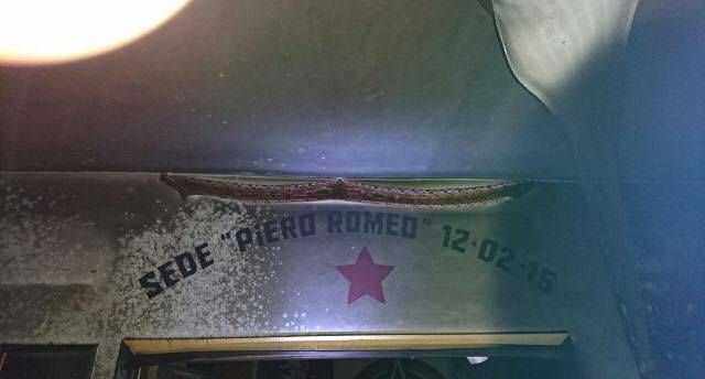 In fiamme la sede degli ultras del Cosenza