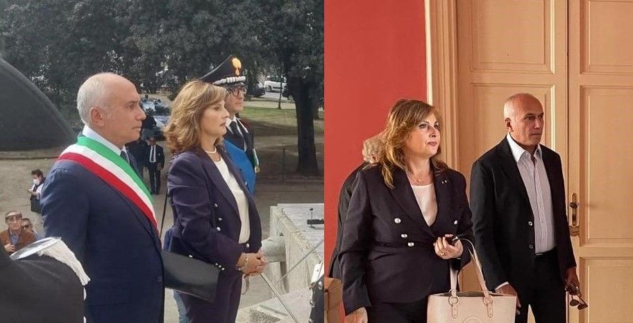 Il sindaco di Cosenza saluta la Prefetta Ciaramella