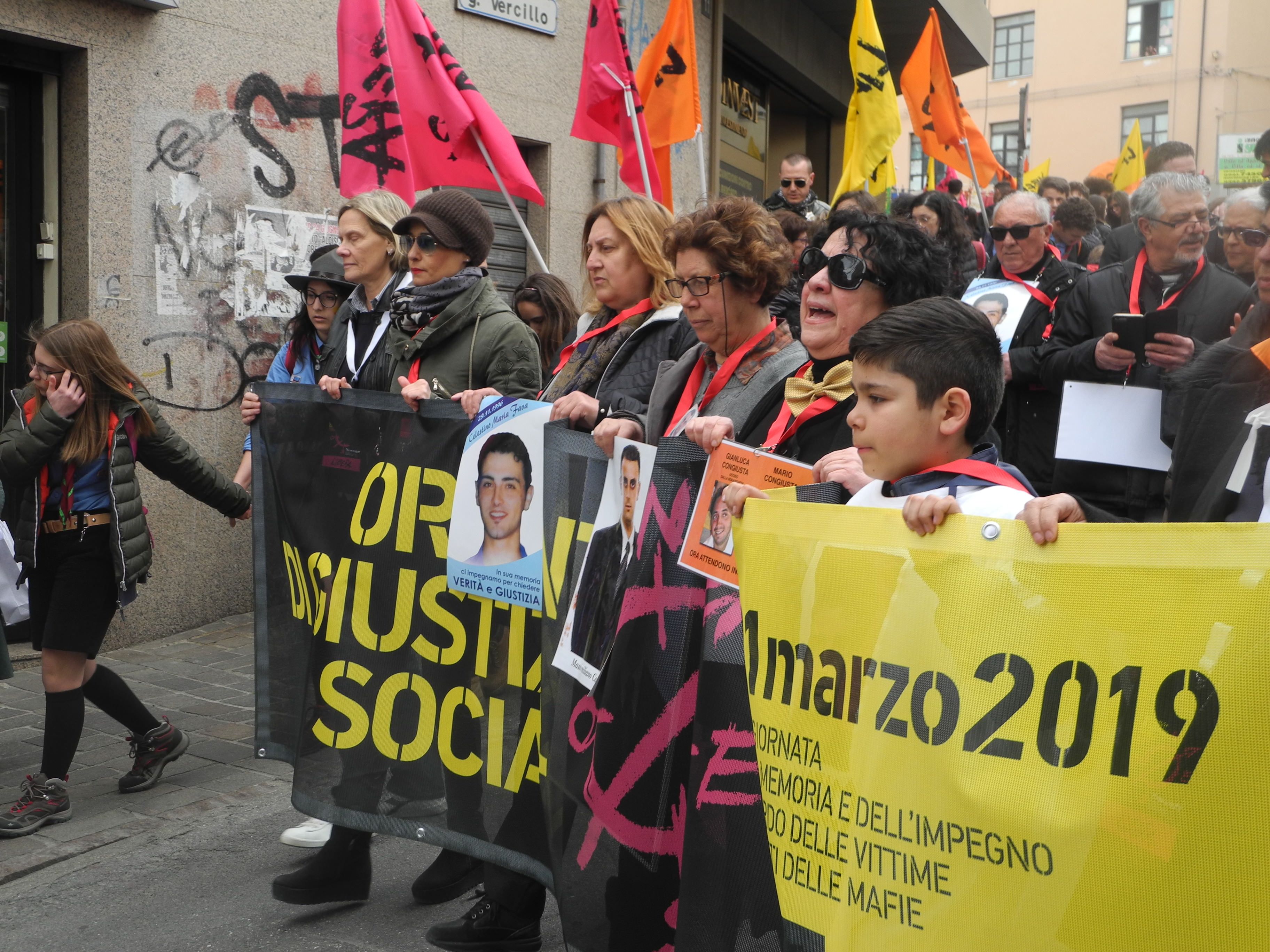 Vittime di mafia, Libera “invade” Catanzaro – FOTO E VIDEO