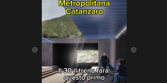Metropolitana di Catanzaro, il 30 aprile la prima corsa di prova