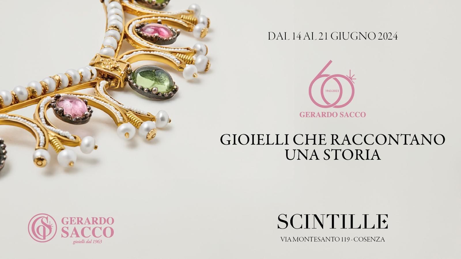 Scintille celebra i 60 anni di Gerardo Sacco tra cinema e alta gioielleria