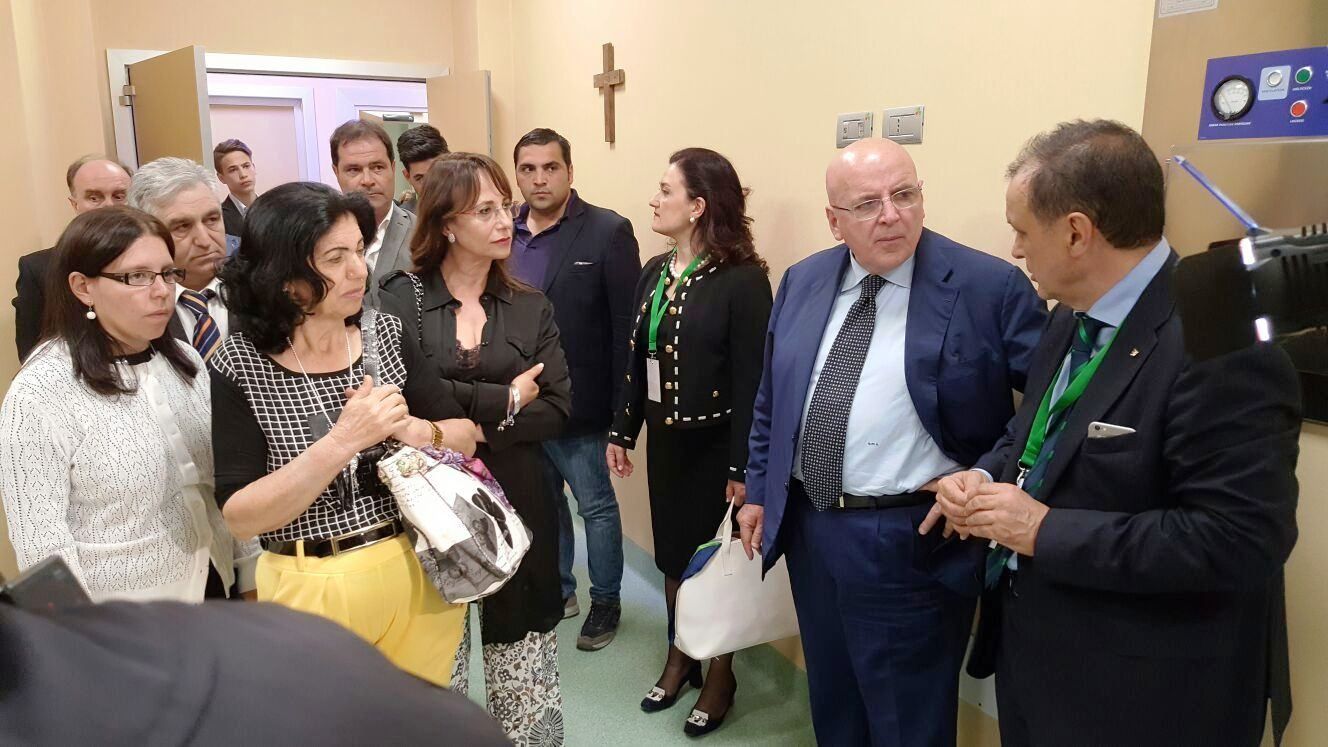 L'endorsement di Oliverio per il Marrelli Hospital