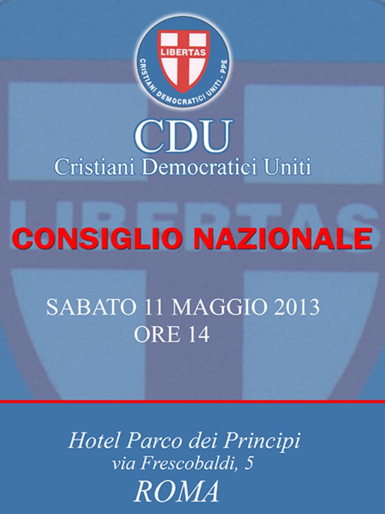 E Tassone fa rinascere il Cdu