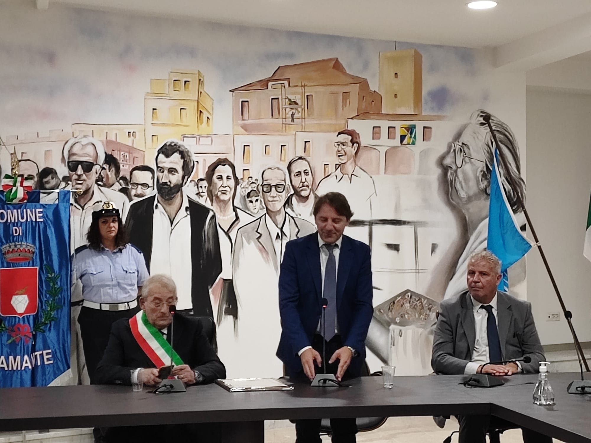 La “dichiarazione d’amore” di Tridico per Diamante, «perla del Mediterraneo»