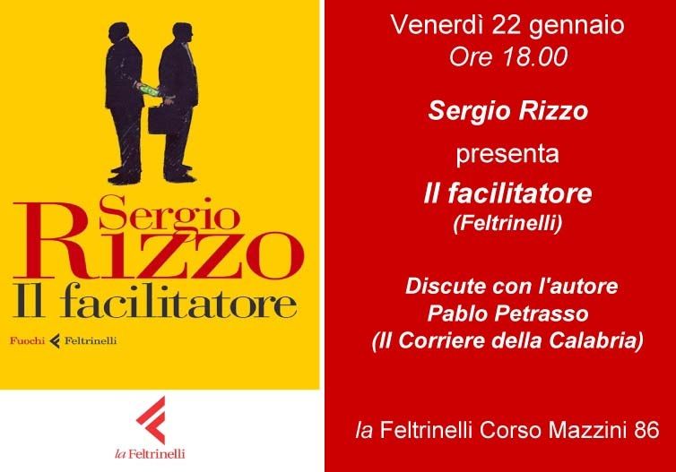 Sergio Rizzo a Cosenza racconta il sistema delle tangenti
