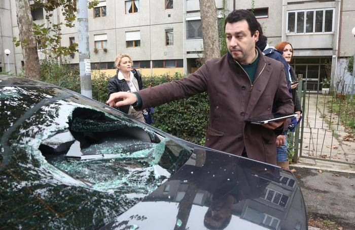 C'è un catanzarese tra gli "aggressori" di Salvini