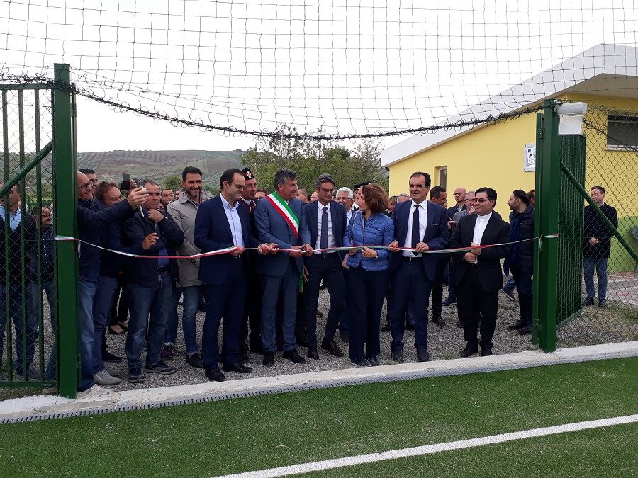 Un nuovo campo di calcio per Sellia Marina