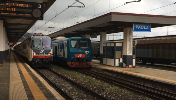 Maltempo in Calabria, interventi di Rfi sulla linea ferroviaria a Paola