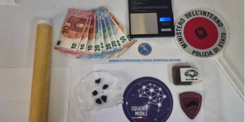 droga crotone hashish