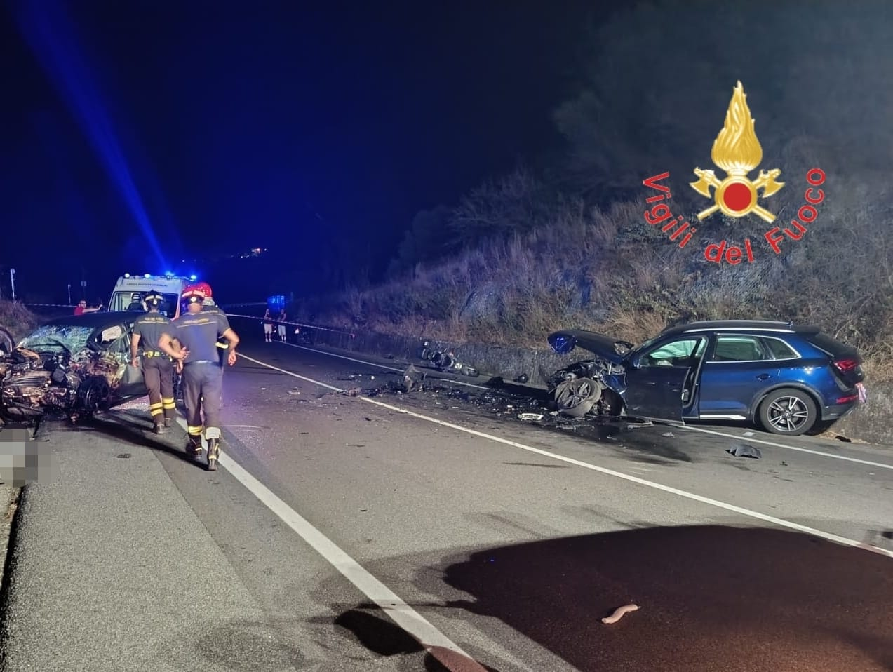 Tragico incidente sulla Statale 106 a Pietragrande, un morto e tre feriti
