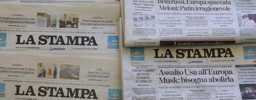 Gedi cede a Sae il quotidiano “La Stampa”