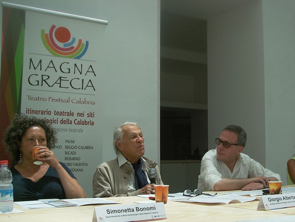 A Giorgio Albertazzi la cittadinanza onoraria di Ricadi