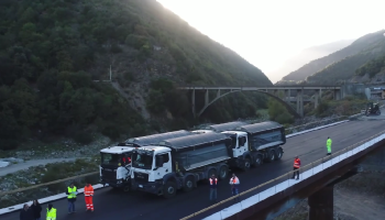 Viadotto Ortiano 2 di Longobucco verso la riapertura, effettuate da Anas le prove di carico – VIDEO