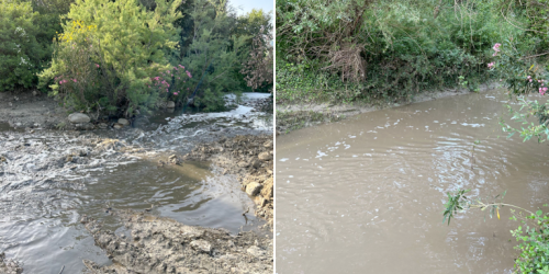 Cede un tubo della discarica nel Cosentino, il percolato finisce nel fiume Nicà