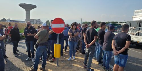 corigliano rossano protesta