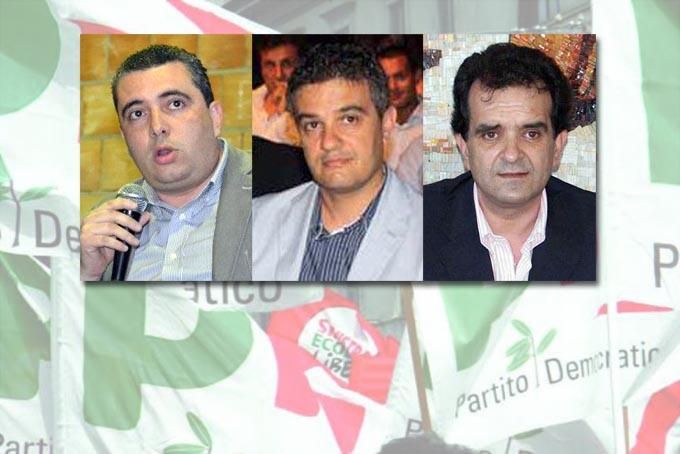 Romeo, Mirabello e Bruno devono lasciare la segreteria