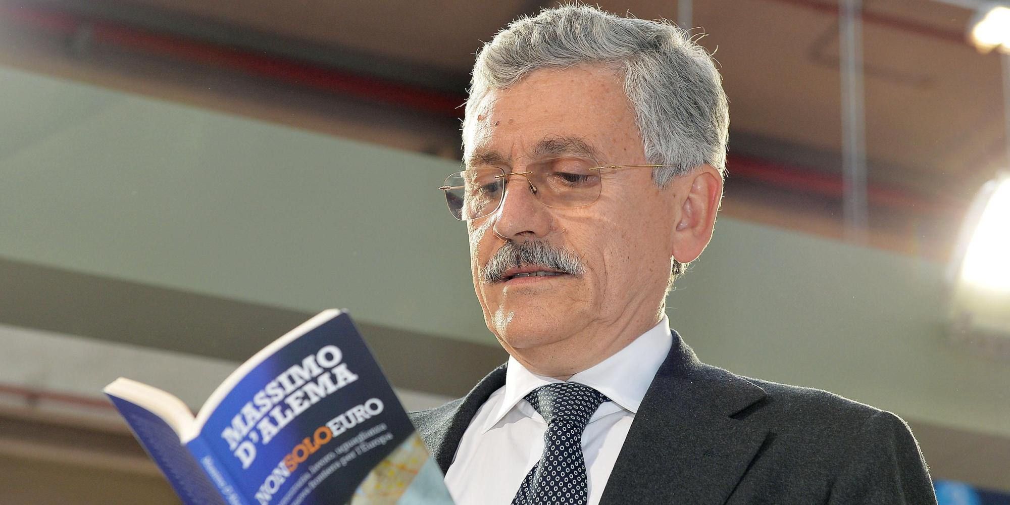 I calabresi alla cena per la fondazione di D'Alema