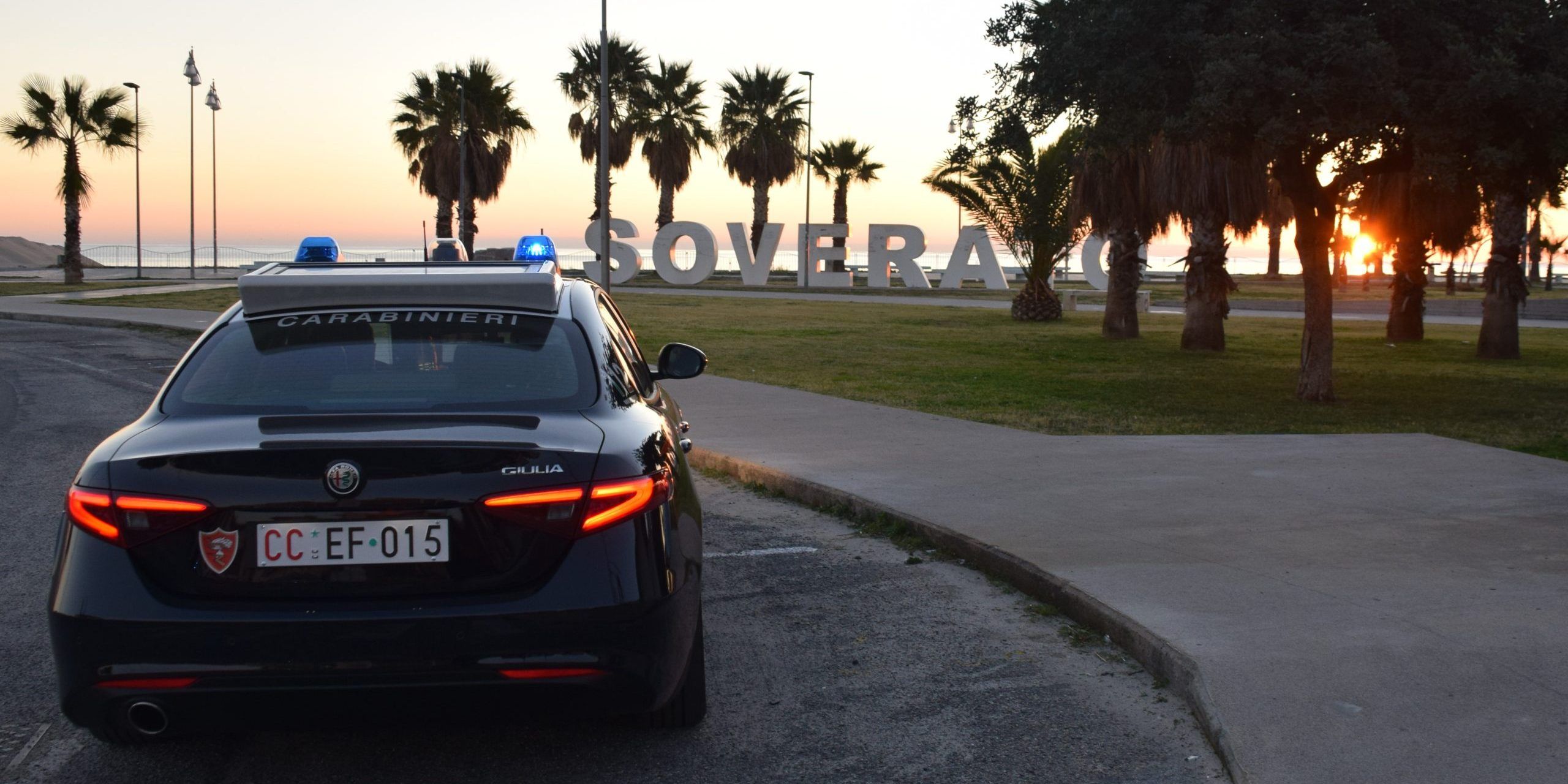 Soverato, controlli a tappeto dei Carabinieri: 23enne positiva all’alcol dopo un incidente