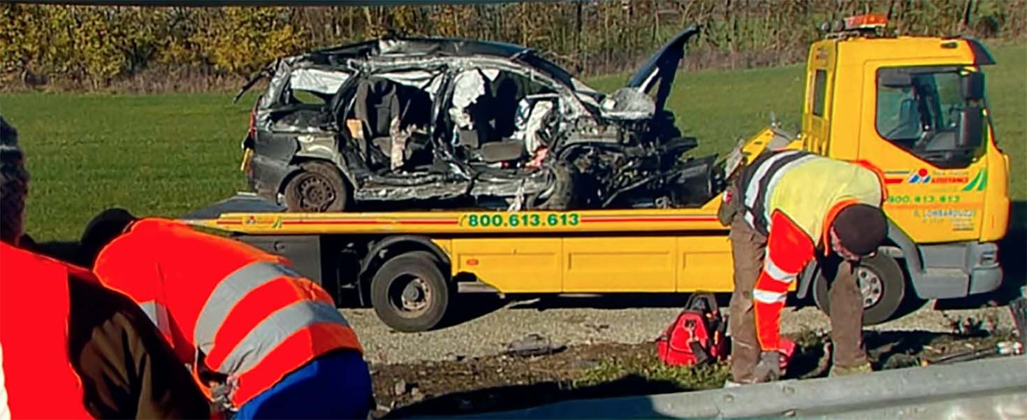 In fuga dai carabinieri, tre i morti e quattro feriti in un incidente ad Alessandria