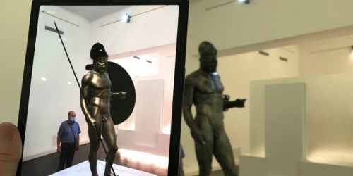 bronzi riace app messina